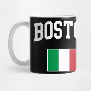 Boston Italian Flag Italia Italiano Italy Mug